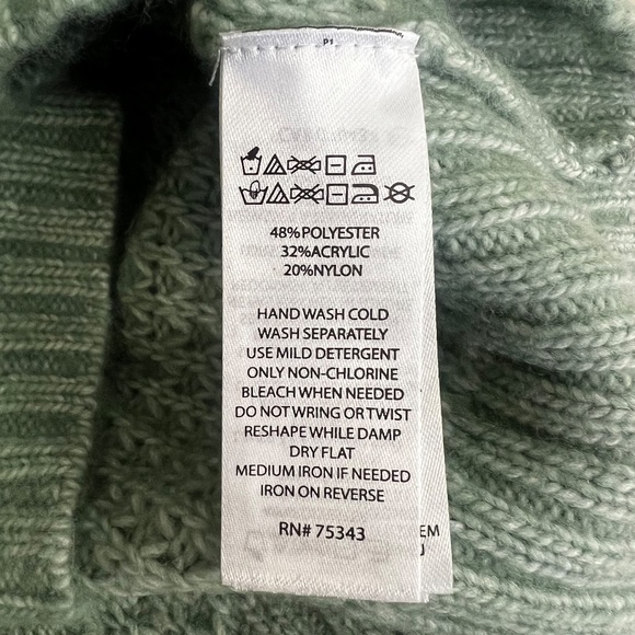 Preppy [Jessica Simpson] Darling Light Green Ribbed Knit NWT Sweater Vest | XS - Picture 8 of 12